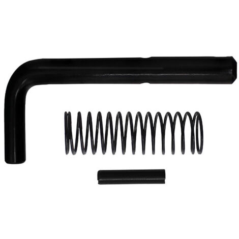 Kit de réparation de loquet à ressort de porte de remorque 819T, loquet de remplacement en métal pour remorques portables pratiques (1/5)