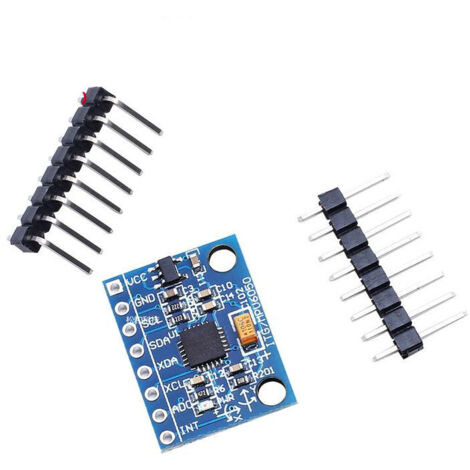 Le module GY-521 MPU-6050, un accéléromètre et un gyroscope à trois axes avec 6DOF, comprend le code et le schéma. (1/4)
