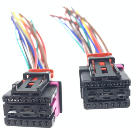 4F0972483/4F0972575 est compatible avec les connecteurs de faisceau de câbles Volkswagen et Audi (DJ7171-1.2-2.8-6.3-21). (1/5)