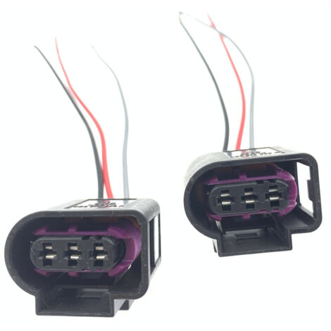 Le connecteur 3 broches 4D0971993 est compatible avec les rampes d'injection Volkswagen, référence DJ7037B-3.5-21 (4D0 971 993). (1/4)
