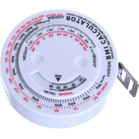 Nous fournissons en stock des rubans de mesure ronds pour l'IMC, des rubans de mesure de la graisse corporelle et des rubans de mesure du tour de taille (57 g). (1/5)