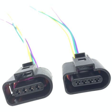 Connecteur de bobine d'allumage haute tension compatible avec Volkswagen Audi C5 A6 A4 Passat B5 Lingyu Bora Polo Polo (1/5)