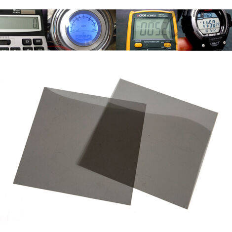 Film polarisant LCD 10 pouces pour écrans d'instruments électroniques, écrans de véhicules électriques et film polarisant d'image pour véhicules électriques