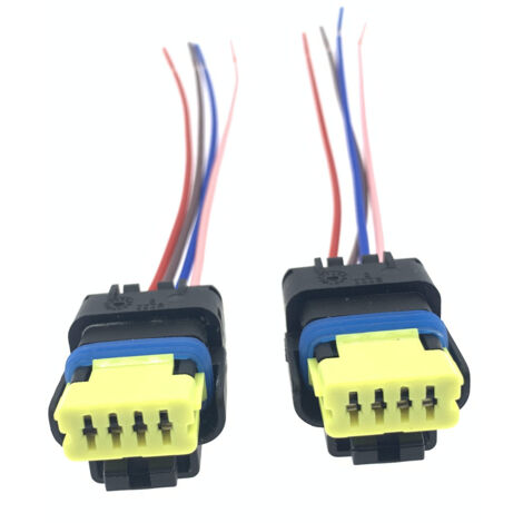 Connecteurs 211PL042S0011/211PC042S4021 pour caméras de recul Peugeot Citroën (1/5)