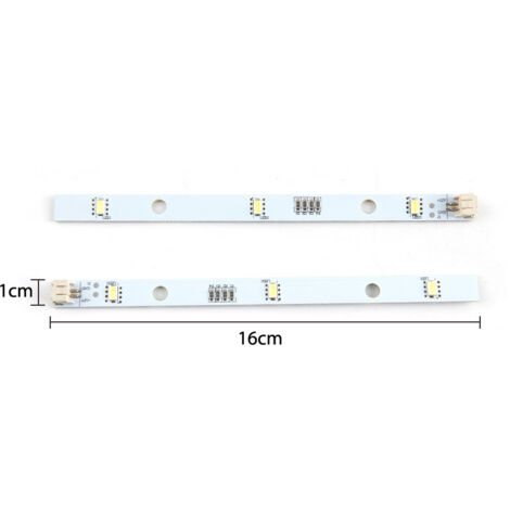 Bande lumineuse LED pour réfrigérateur Ronshen Hisense E349766 MDDZ-162A 1629348 DC12V 2W (1/5)