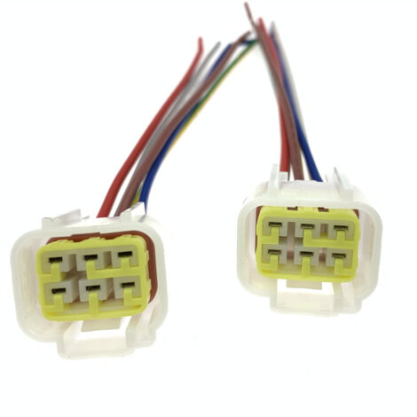 Connecteur étanche automobile DJ7061Y-2.3-11/21, fiche 6 broches FW-C-6F/MB (1/5)