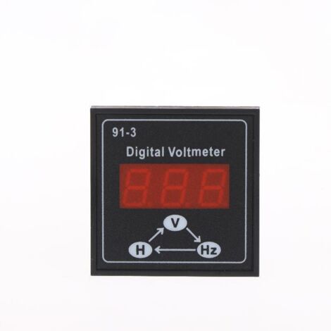 Voltmètre numérique 91-3 Accessoires pour groupes électrogènes essence et diesel 220 V monophasé intelligent trois-en-un