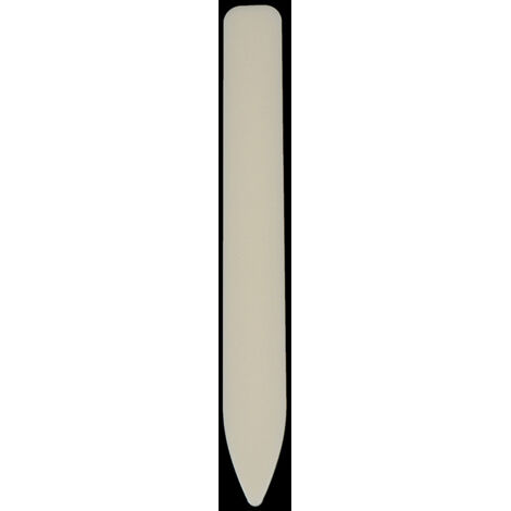 Outil de façonnage blanc imitant la texture de l'os bovin, outils de maroquinerie DIY pour la finition et le bordage, couteau origami couleur os. (1/5)