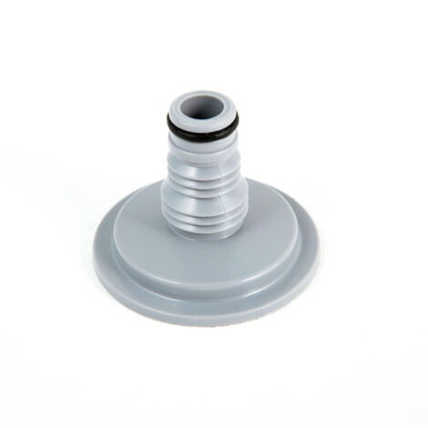 Adaptateur de tuyau Bestway P6614 compatible avec toutes les unités de filtre à sable Flowclear jusqu'en 2024. (1/5)