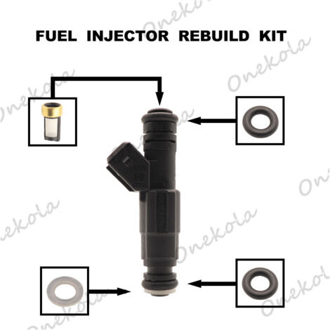 Kit de réparation de joint torique d'injecteur de carburant 0280155703 pour Jeep Cherokee (1/2)