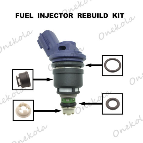 Kit de réparation de joint torique et filtre d'injecteur de carburant applicable à la Nissan 300ZX 3.0L V6 16600-21U0 (1/2)