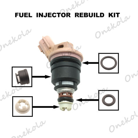Kit de réparation de joint torique et filtre pour injecteur de carburant VG20, compatible avec l'injecteur de carburant Hongqi 16600-57Y01 (1/2)
