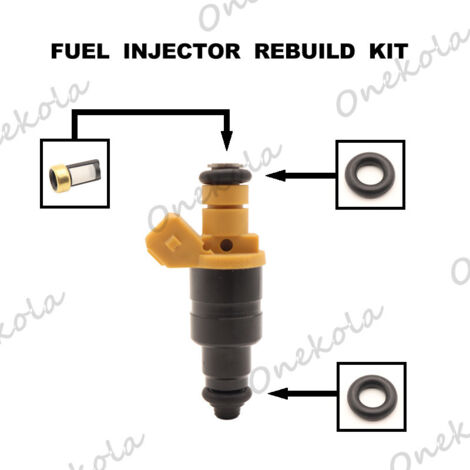 Kit de réparation de joint torique et filtre d'injecteur de carburant applicable à Kia K370 13250 K370-13-250 (1/2)