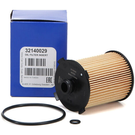Filtres à huile compatibles avec les voitures Volvo (références 31372212, 32140029 et 31372214). (1/5)