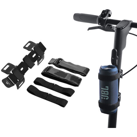 Enceinte Bluetooth universelle et porte-gobelet pour moto, compatible avec Xiaomi Ninebot et autres scooters électriques. (1/5)