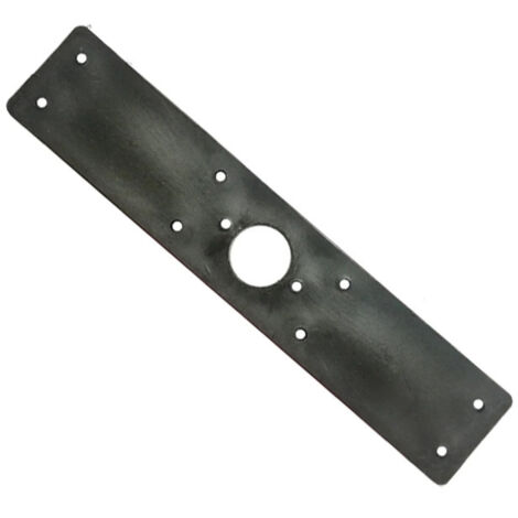Plaque de base pour support de canne à pêche en kayak/canoë, support pour rack de pêche en kayak, bande rectangulaire latérale pour planche longue