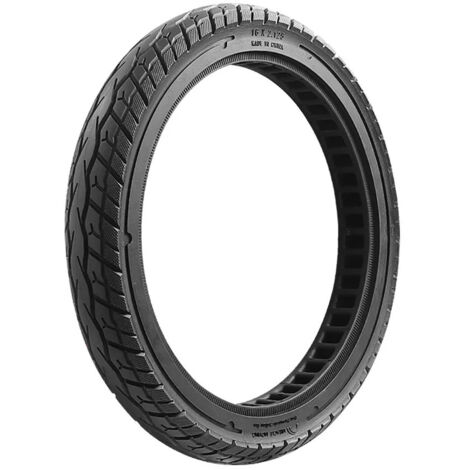 Pneus pleins légers et increvables 16x2,125 pour trottinettes électriques - Pneus de 16 pouces absorbant les chocs, confortables et résistants à l'usure (1/5)