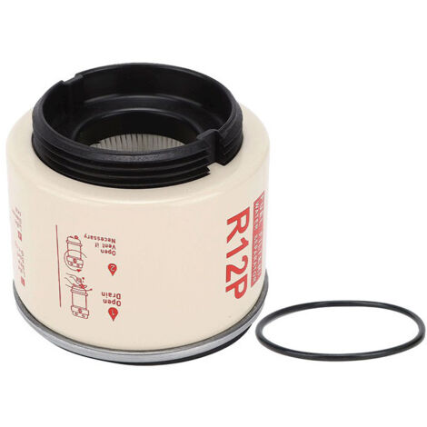 L'élément filtrant séparateur huile-eau R12P convient aux petits moteurs diesel des vedettes rapides et des pétroliers. (1/4)