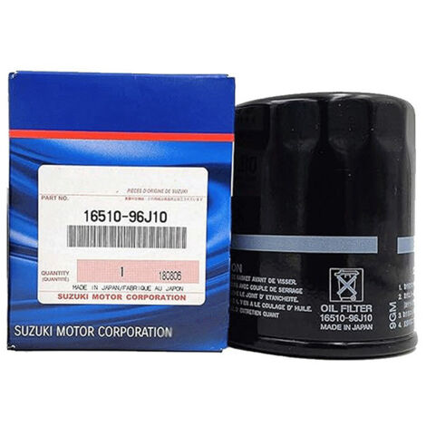Le filtre à huile 16510-96J10-000 convient aux filtres à huile moteur et diesel Suzuki. (1/5)