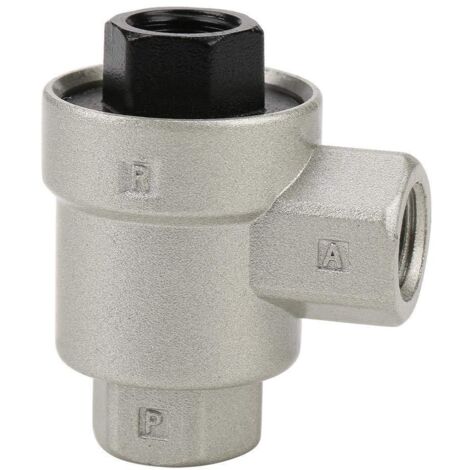 Soupape d'échappement d'air XQ170600, soupape d'échappement d'air rapide, soupape d'échappement rapide G1/4 en alliage d'aluminium (1/5)