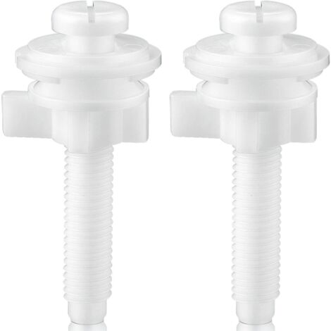 Boulon de verrouillage inférieur de siège de toilette avec rondelle de 28 mm (1/5)