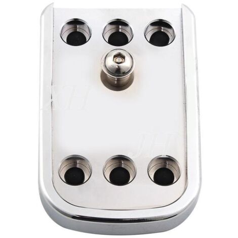 Convient pour la modification du cache-frein, de la pédale et du revêtement de pédale de frein en aluminium CNC pour Harley-Davidson Softail, Fat Boy et Dyna Glide. (1/5)