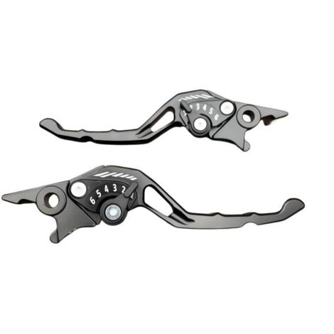 Pièces de modification pour véhicules électriques et motos : poignées réglables pour freins à disque avant et arrière en alliage d’aluminium usiné CNC (1/5)