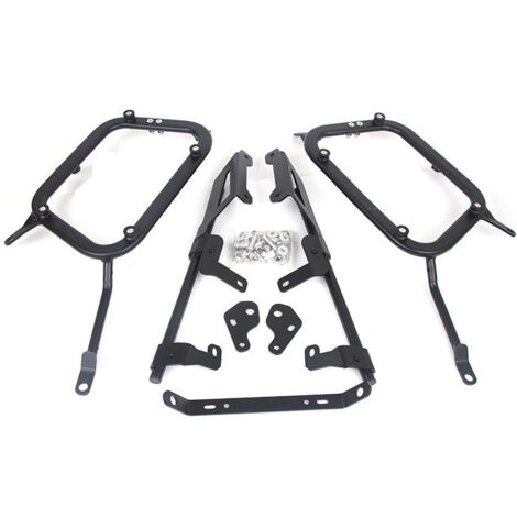 Compatible avec les porte-bagages latéraux et arrière des motos Honda NC750X, NC750S et NC700 (support à trois boîtiers, modèles 2019-2021). (1/5)