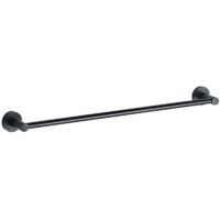 Porte-serviettes mural 50 cm en aluminium spatial antirouille pour salle de bain ou cuisine