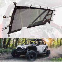 Filet pare-soleil pour VTT compatible avec les modèles Polaris RZR PRO XP 2020, 2021 et 2022 (pare-soleil de lunette arrière)