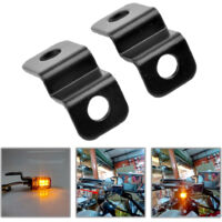 Moto, vélo électrique, moto rétro, guidon, mini clignotant, support de fixation pour feu de virage