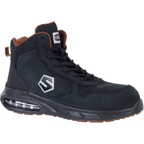 Chaussures sécurité hautes ARIA04 S3L cuir nubuck hydrofuge (1/4)