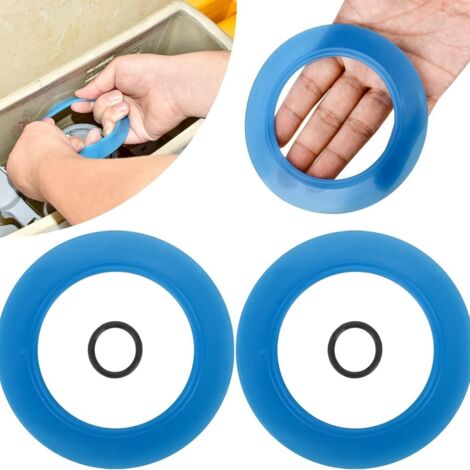 Set mit 4 widerstandsfähigen und wasserdichten Silikondichtungen für Toilettenspülventile (Ref. 7301111-0070A).