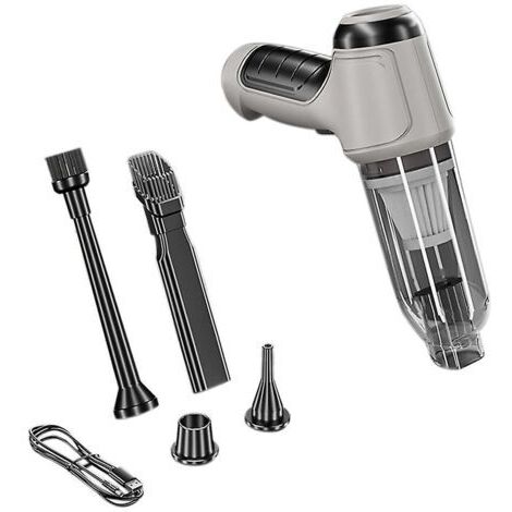 3-in-1 Akku-Autostaubsauger, Gebläse und Staubsauger für Zuhause und Auto Mini-Mehrzweckstaubsauger