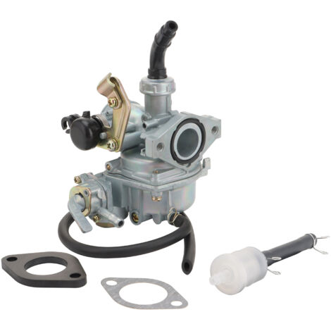Das Vergaser-Reparaturset N090-068 beinhaltet eine Kraftstoffleitung, einen Kraftstofffilter, eine Bakelitdichtung, eine Papierdichtung und universelle Motorrad-Reparaturteile. (1/5)