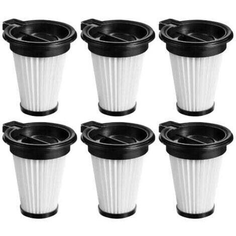 Packung mit 6 Ersatzfiltern, kompatibel mit kabellosen Wyze-Staubsaugern, herausnehmbarer und waschbarer HEPA-Filter zur Reinigung von kabellosen Wyze-Staubsaugern (1/5)