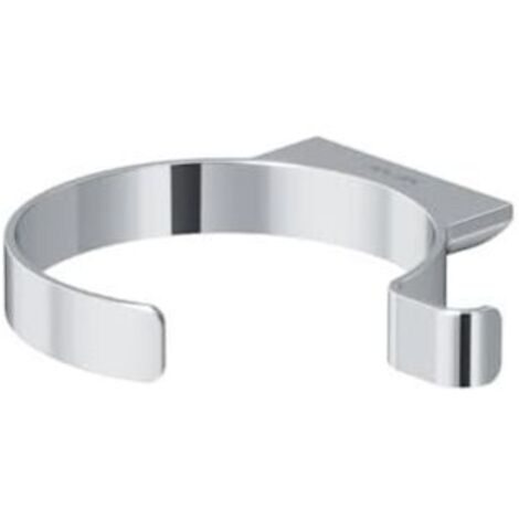 CSPARCV 3,5 x 3,2 x 11 cm Haartrocknerhalter aus Edelstahl, verchromter Haartrocknerständer (1/5)