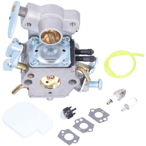 Wartungsset für Poulan P3314, P3416, P4018, PP3816 und C1M-W26C Kettensägen mit Vergaser, Zündkerze, Filtern und Aluminiumzubehör (1/4)