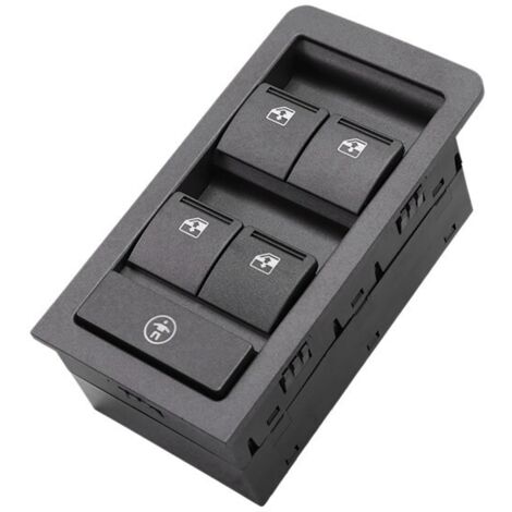 1 Farbe: Schwarz Material: Kunststoff OE: 92111628 Fensterheber-Steuerscheibe für elektrische Fensterheber im Auto. (1/5)