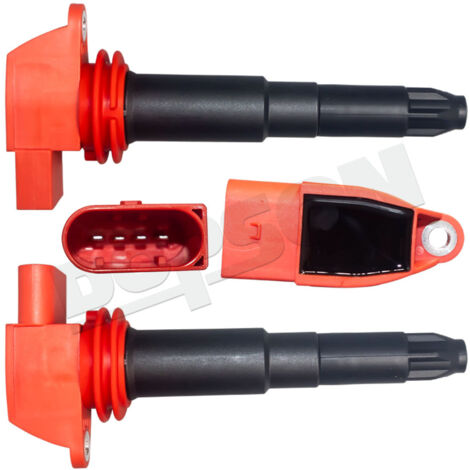 94860210413 94860210410 Hochwertige neue Zündkabel für Porsche (roter Stecker) Porsche Zündspulen/einzeln erhältlich (1/4)