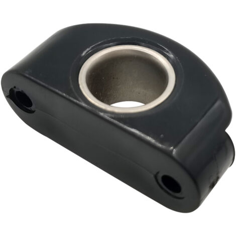 Kabelführung aus schwarzem Nylon in seewasserbeständigem Edelstahl 304, Kabelführung für Wohnmobile und Yachten, Zubehör für Schiffs- und Yachtbeschläge, 55 x 31 mm.