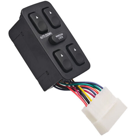 Die Teilenummer 93570-28001 bezieht sich auf den Druckknopf für den elektrischen Fensterheber an der vorderen linken Tür von Hyundai-Fahrzeugen. (1/4)