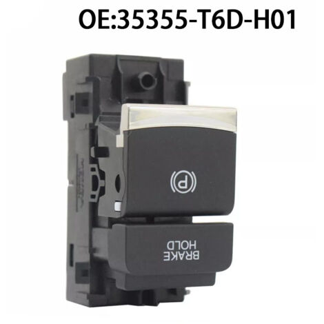 35355-T6D-H01 passend für Honda Odyssey Handbremsschalter, P-Gang-Parkbremsschalterknopf. (1/4)