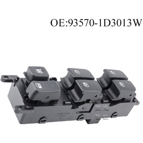 Die Teilenummer 93571-1D200 ist für elektrische Fensterheberschalter/-knöpfe von Hyundai und Kia geeignet Teilenummer 93570-1D3013W (1/4)