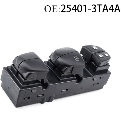 Das Modell 25401-3TA4A eignet sich für die Hauptsteuerung des Fensterheberschalters im Nissan Teana. (1/4)
