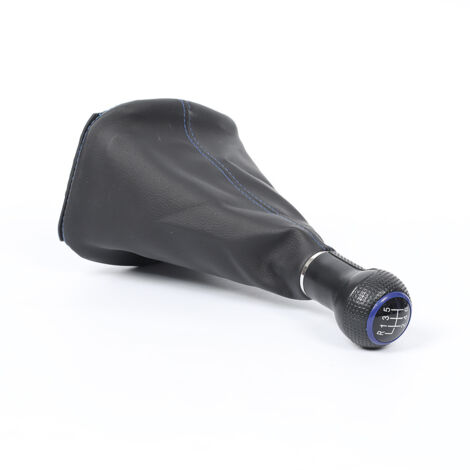 Staubschutzhülle für den Schaltknauf des Volkswagen Golf 4, blau, 23 mm Durchmesser, 6 Gänge, einzeln erhältlich. (1/4)