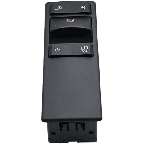 Die Referenznummer A9605450913 ist für den Druckknopf des elektrischen Fensterhebers eines Mercedes-Benz Actros MP4 Lkw geeignet. (1/4)