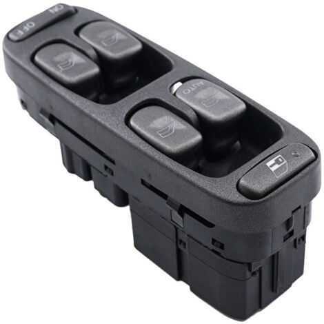 Die Teilenummer 8638452 ist für elektrische Fensterheberschalter bei Volvo V70, S70 und XC70 Fahrzeugen der Baujahre 1998 bis 2000 geeignet. (1/4)