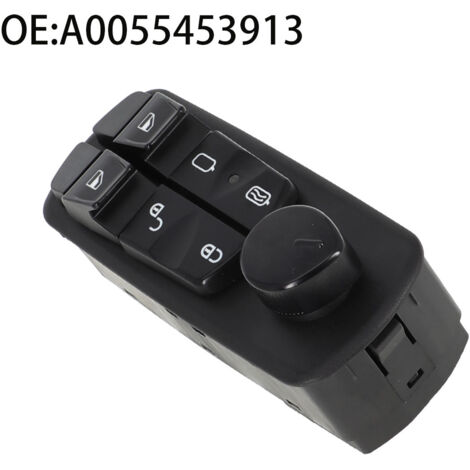 Die Referenznummer A0055453913 bezieht sich auf den Hauptschalter des elektrischen Fensterhebers des Mercedes-Benz Atego 2014-2018. (1/4)