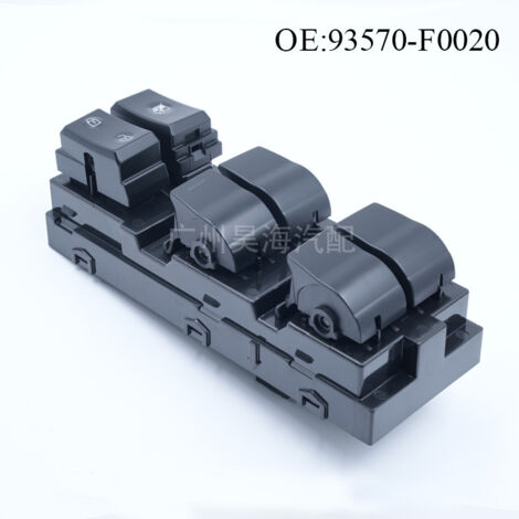 Die Teilenummer 93570-F0020 ist für den Fensterheberschalter der Hyundai Elantra Modelle von 2017-2020 geeignet. (1/4)